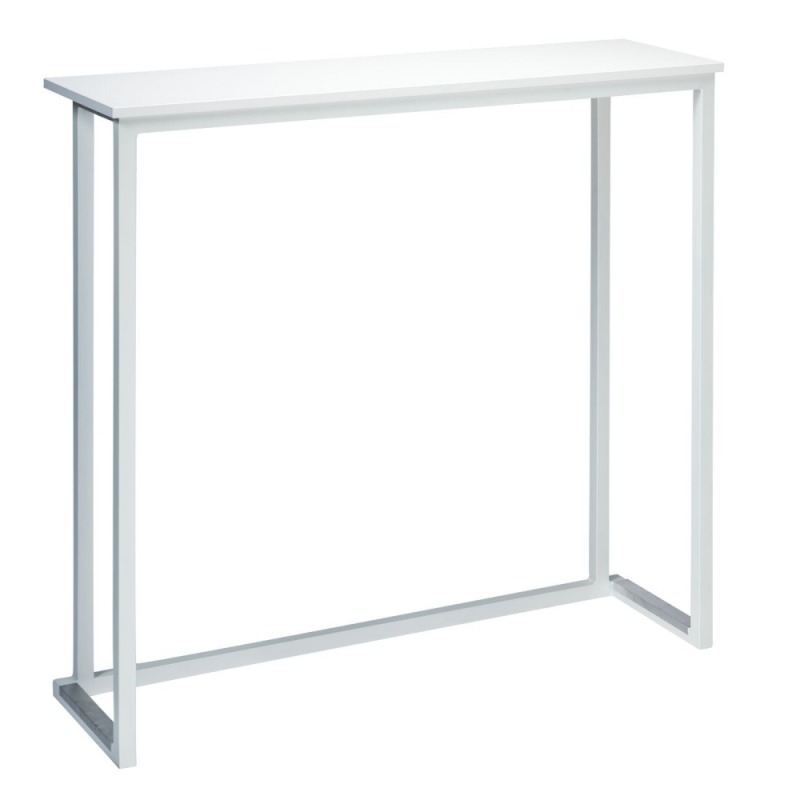 Nevada Single Wall Frame Table 1100h - White