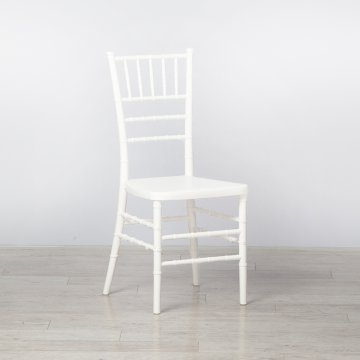 White Resin Chiavari Chair