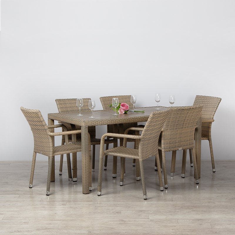 Ascot Rattan Set for 6