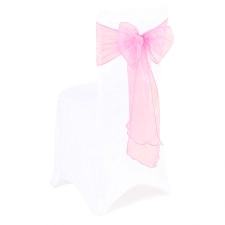 Baby Pink Organza Sash
