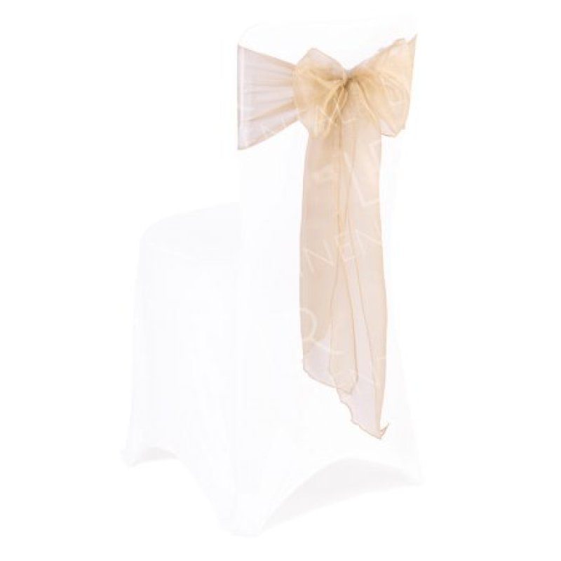 Gold Organza Sash