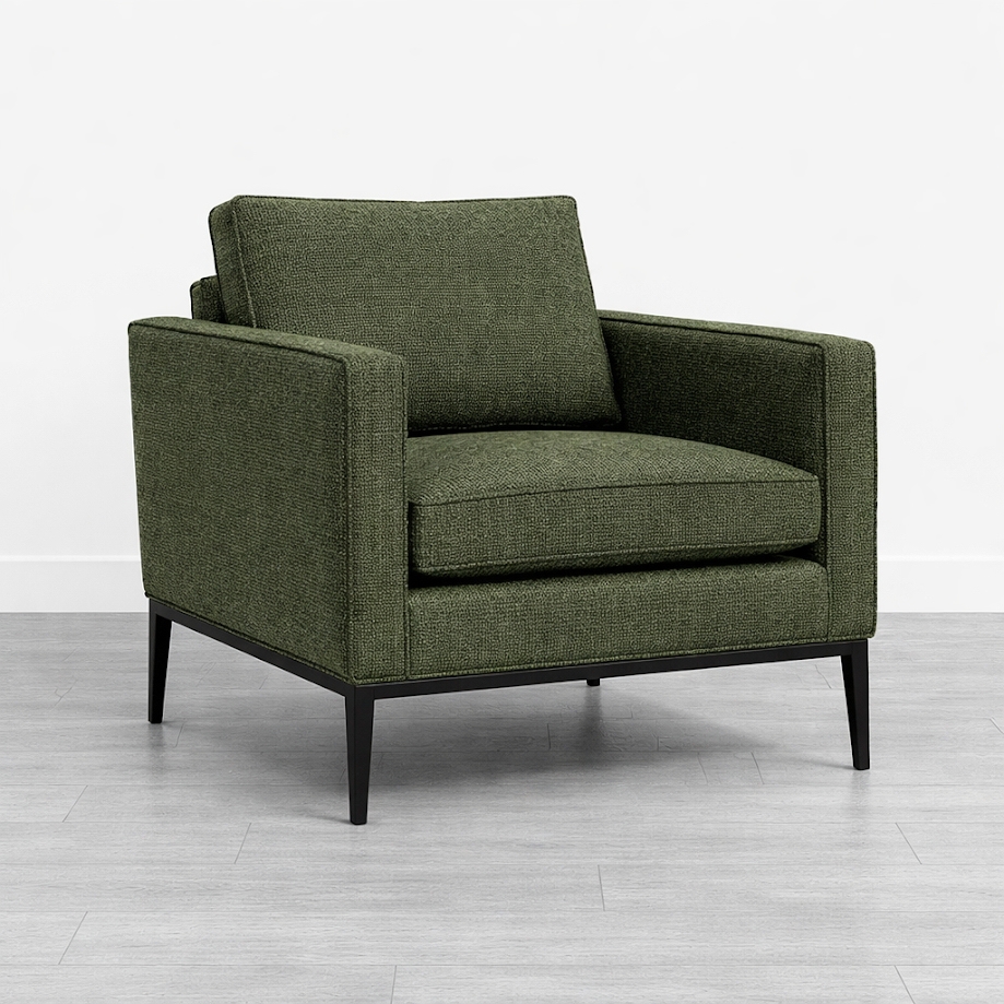Sandhurst Armchair - Moss Green