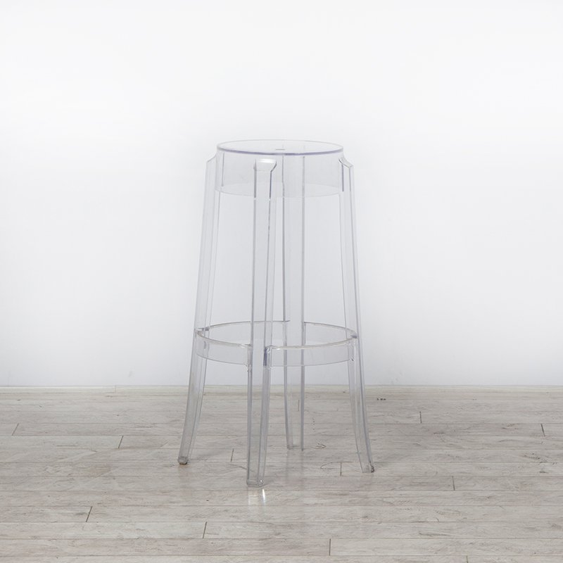 Charles High Stool - Clear