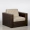 Brown Rattan Chair