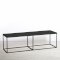 Box Frame Bench - Black 460 x 1600 x 460h