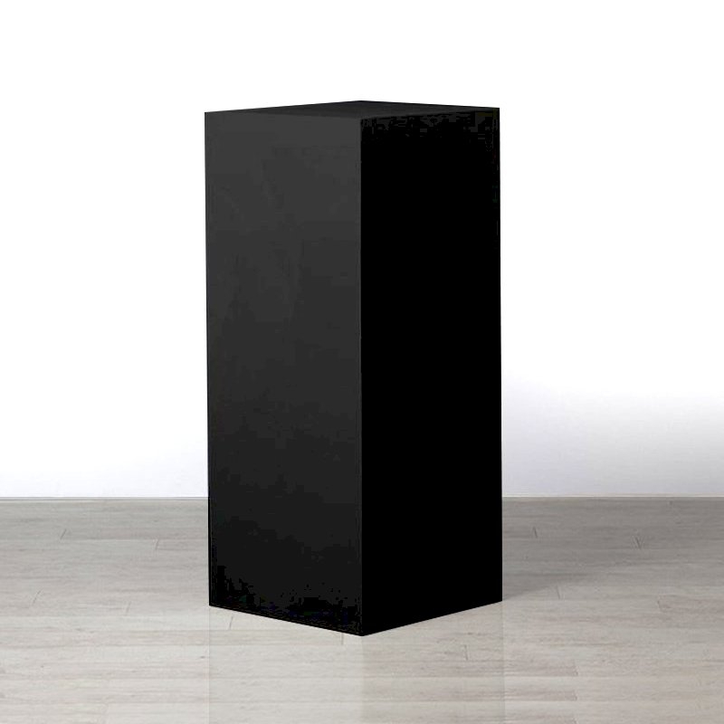 Plinth 600x600x1000h - Black