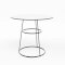 Black Spire Bistro Table - White Top