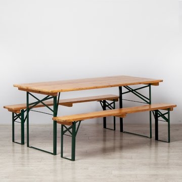 Beer Table & Bench Set (1800 x 800 Standard)