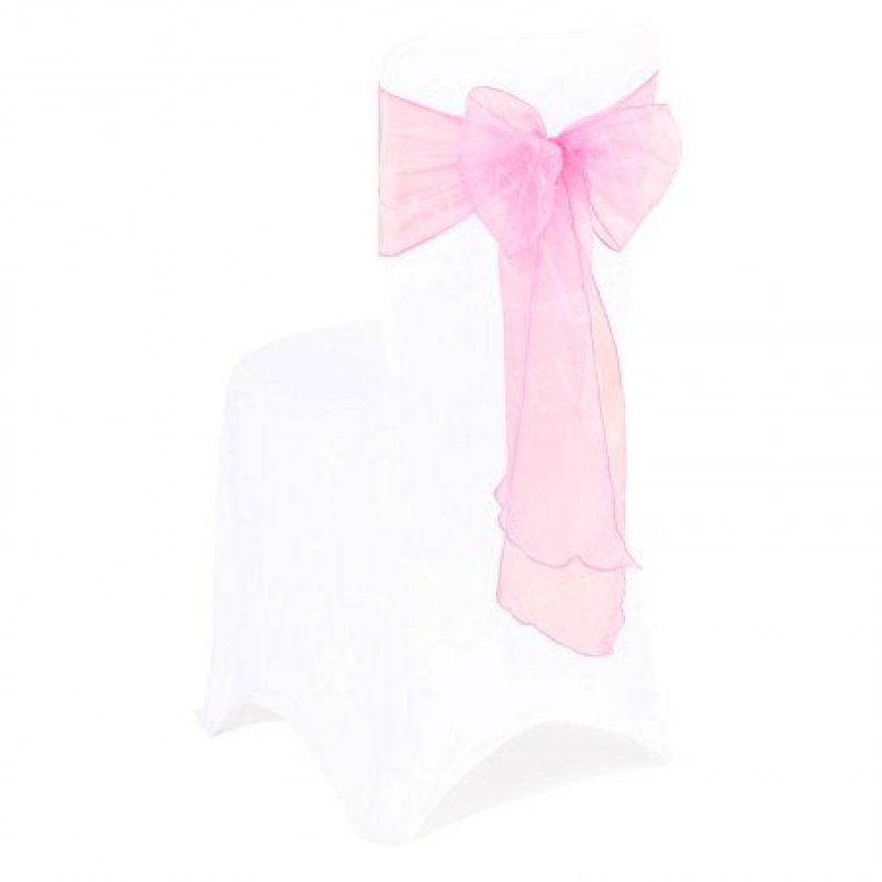 Baby Pink Organza Sash