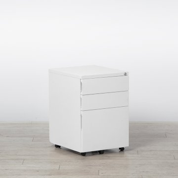 3 Drawer Metal Pedestal