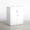 1000h Lockable Cupboard - White