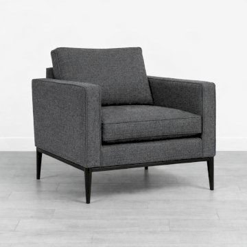 Sandhurst Armchair - Dark Grey