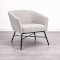 Hampton Armchair - Silver