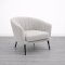 Milton Armchair - Silver