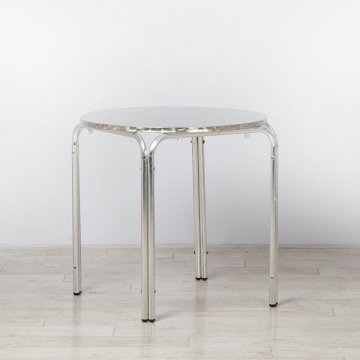 700mm Chrome Bistro Table (4 Legs)