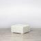 Small Rattan Coffee Table - White