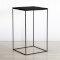 Box Frame High Table Black 600 x 600 x 1020h
