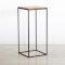 Box Frame High Table Walnut 460 x 460 x 1020h