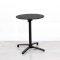 600mm Black Round Bistro Table - Black Frame