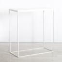 Box Frame High Table White 460 x 920 x 1020h