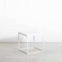 Box Frame Coffee Table White 460 x 460 x 460h