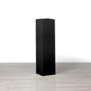 Plinth 400x400x1200h - Black