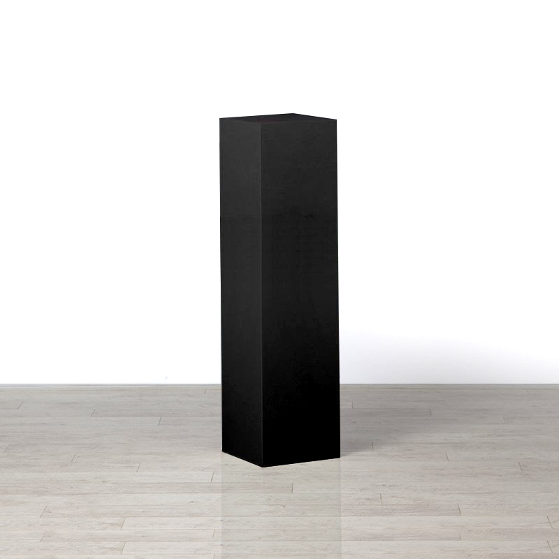 Plinth 400x400x1200h - Black