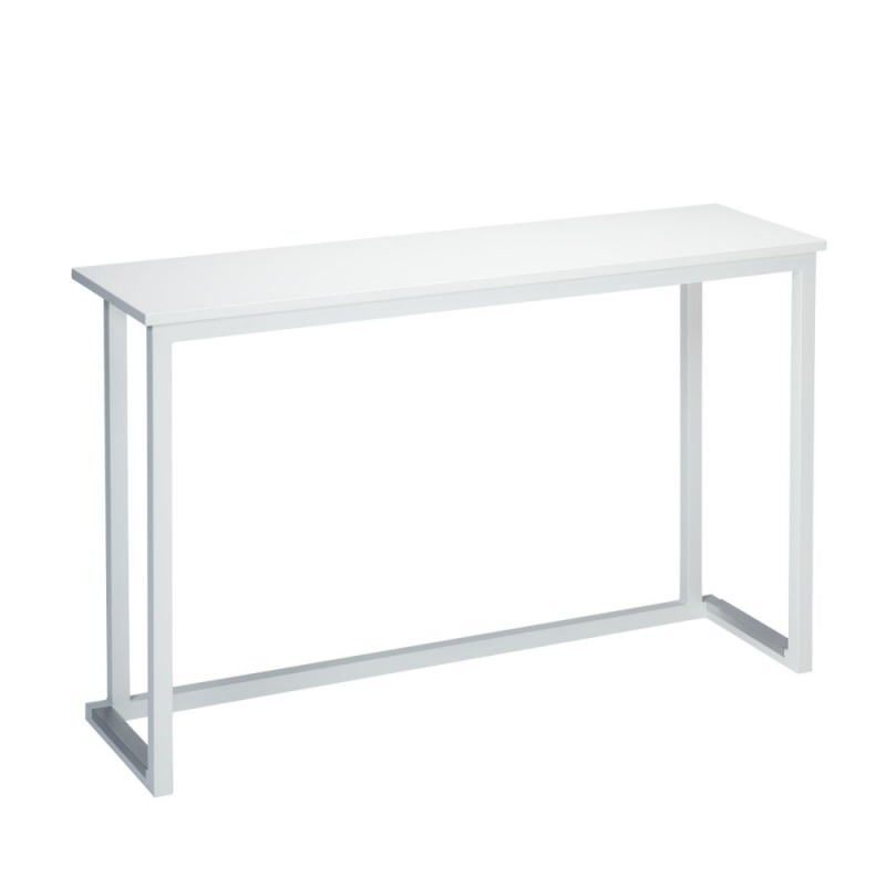 Nevada Single Wall Frame Table 740h - White