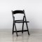 Outdoor Folding Resin Chair - Black