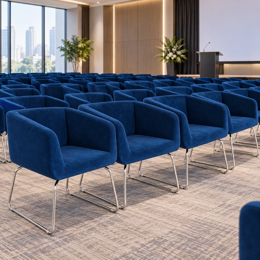 Blue Troy Chair