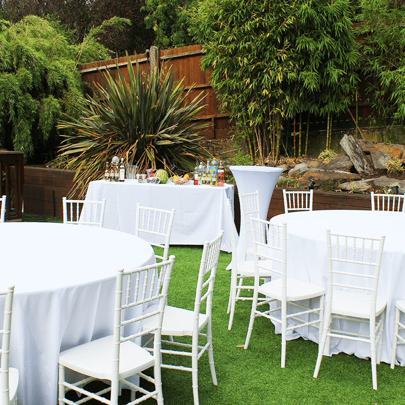 Bronze White Party Package