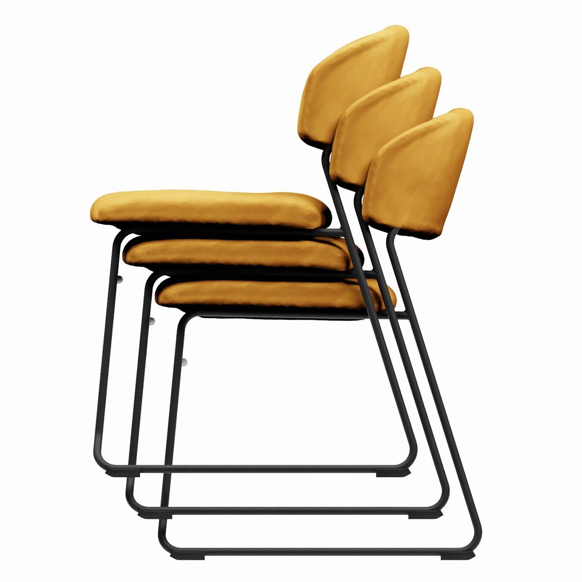 Ski Chair - Gold