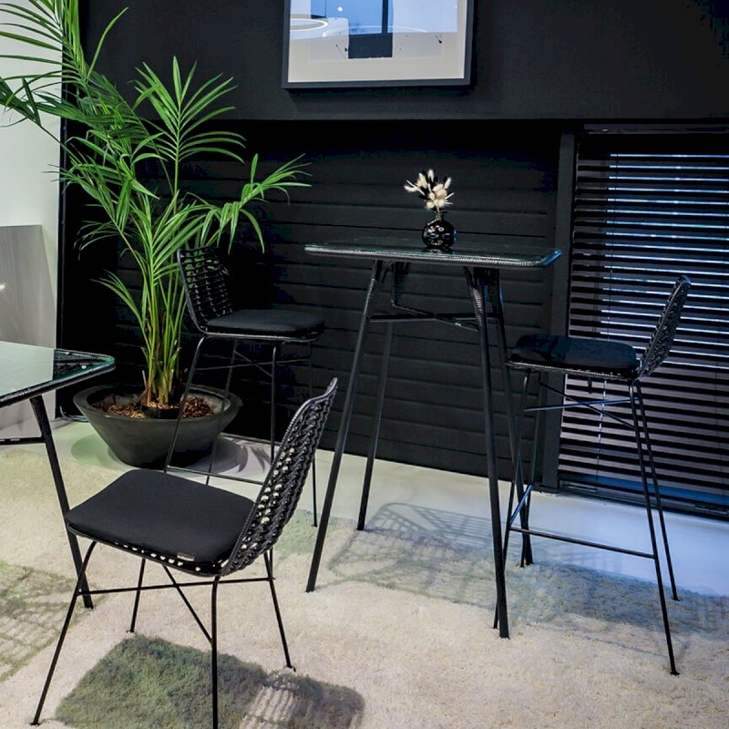 Miami Bar Stool - Black