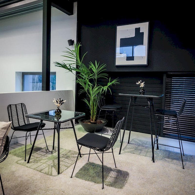 Miami Bistro Table - Black