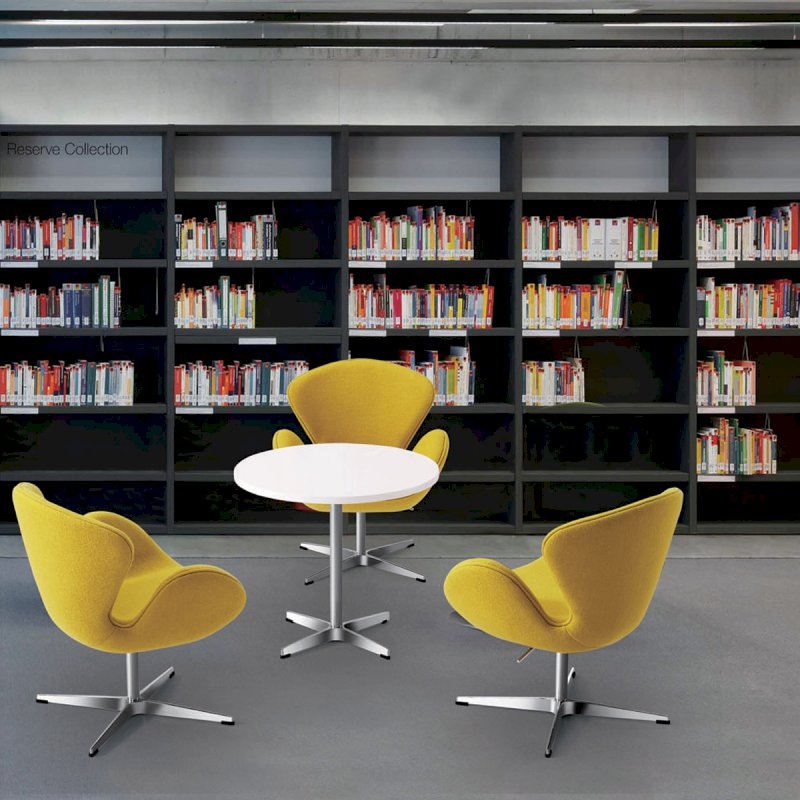 Yellow Swan Chair