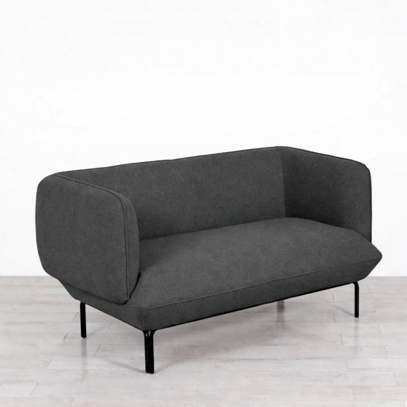 2 Seater Dove Sofa - Dark Grey