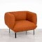 Dove Armchair - Burnt Orange