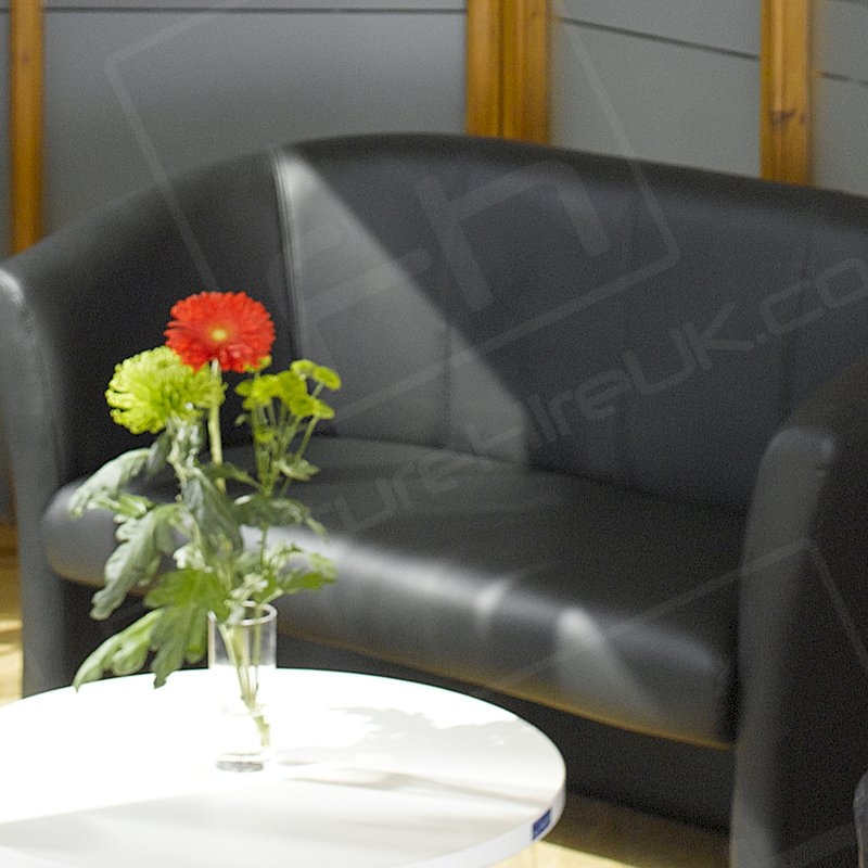 2 Seater Leather Tub Chair