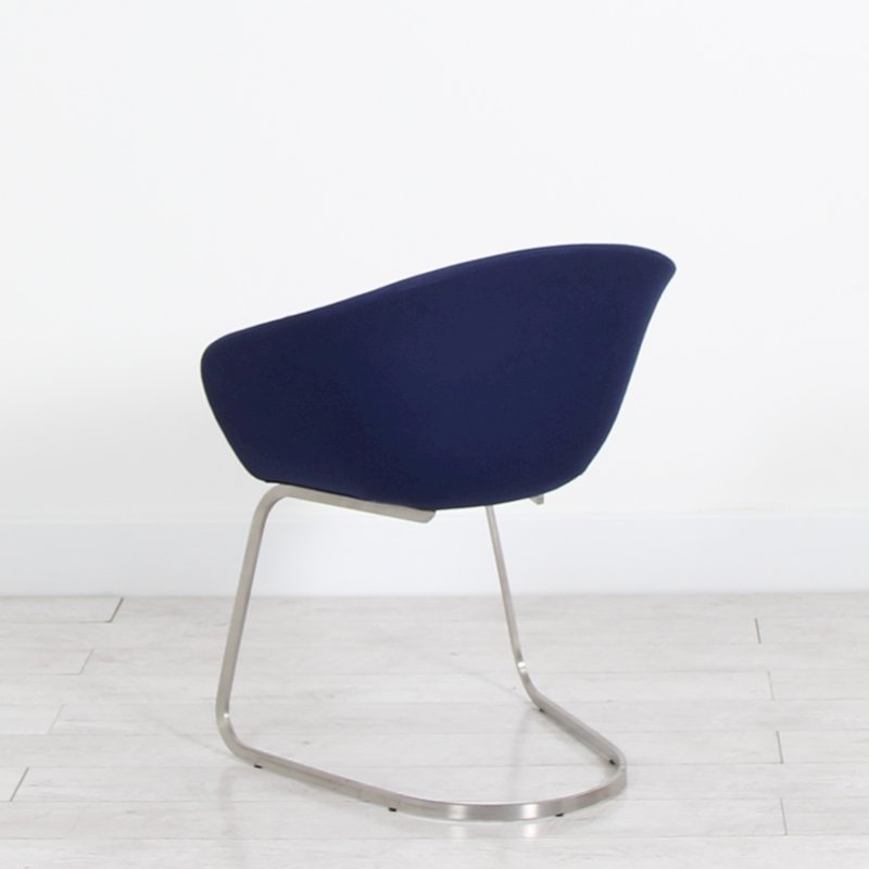 Blue Fabric Duna Chair