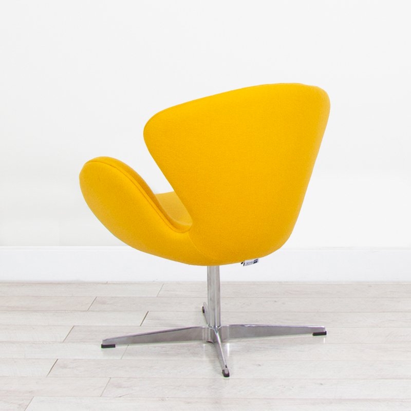 Yellow Swan Chair