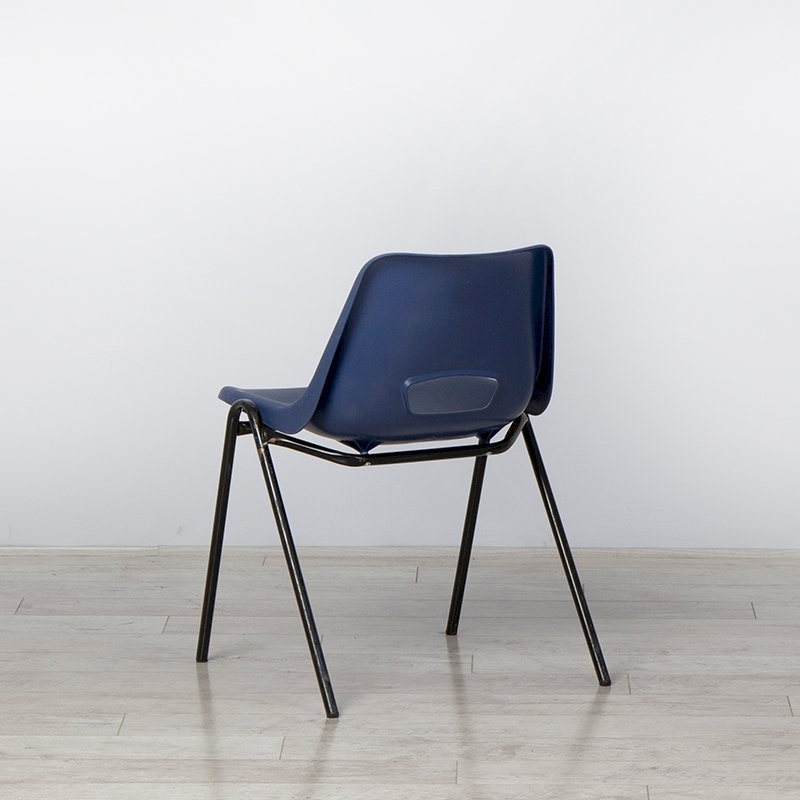 Dark Blue Polyprop Chair