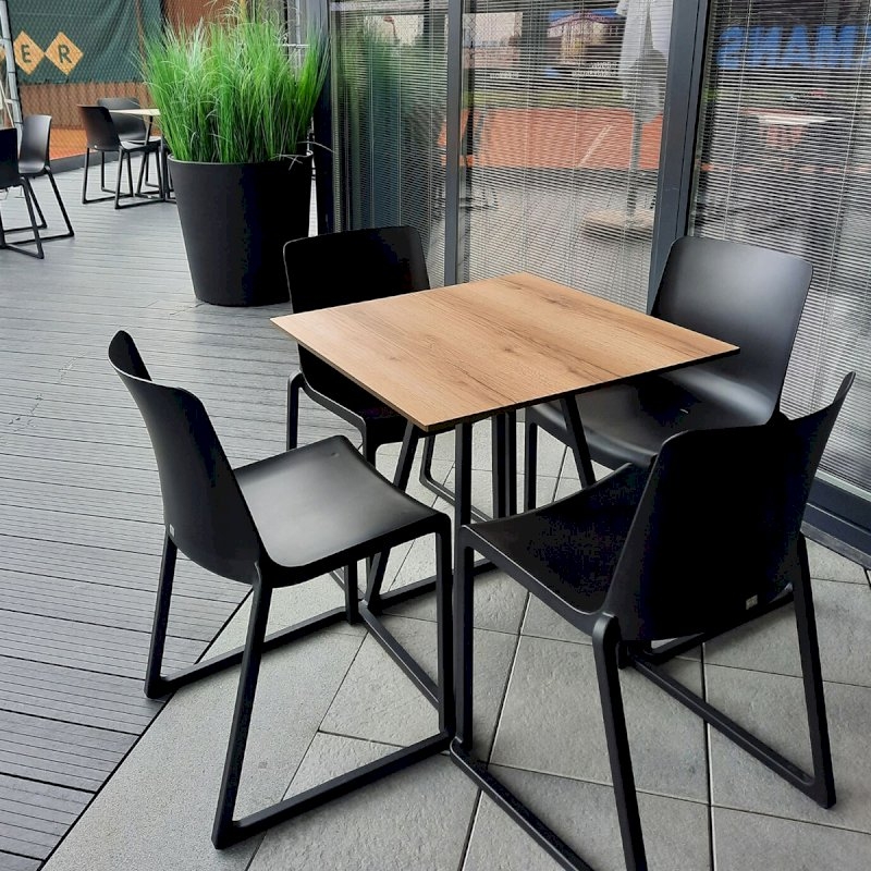 Black Kansas Linking Chair