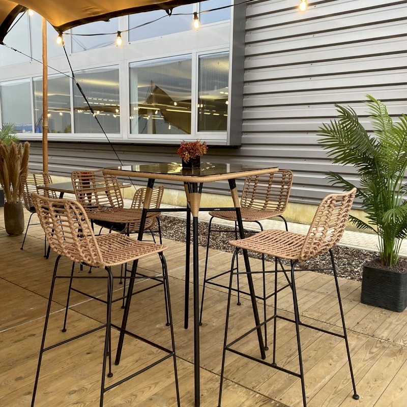 Miami Bar Stool - Natural