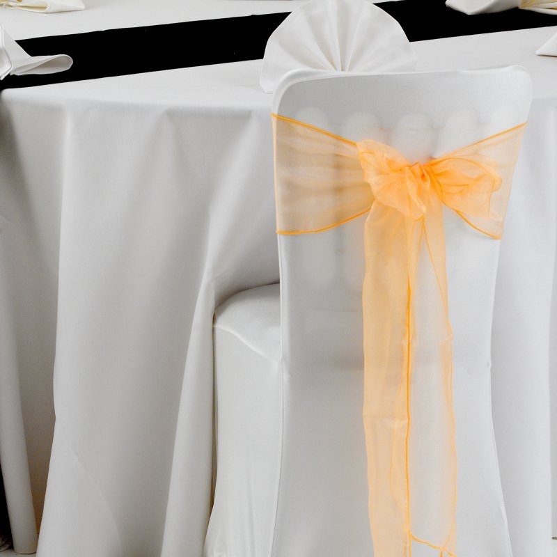 90 inch Round White Tablecloth (for 3ft)