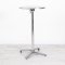 600mm Chrome Round Poseur Table - Chrome Frame