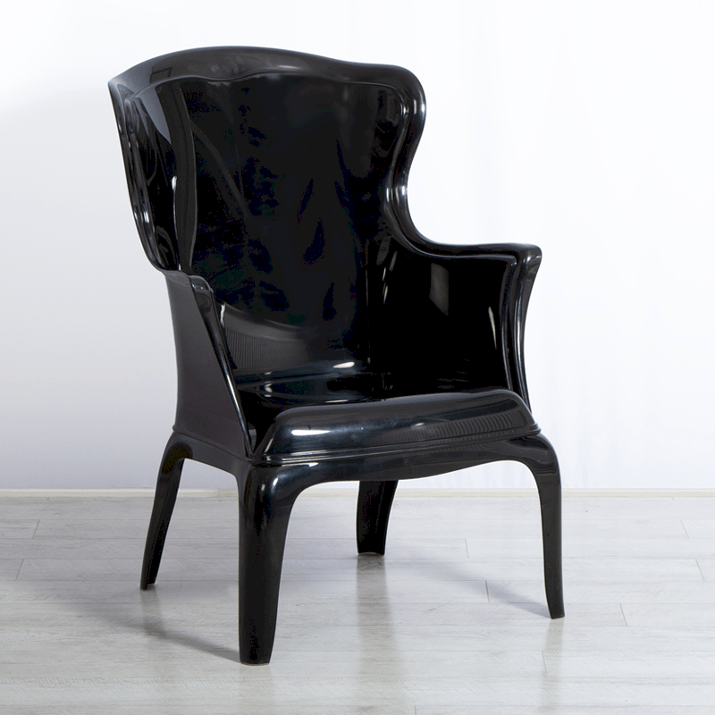 Black Throne Chair