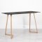 Boston Double Poseur Table - Black