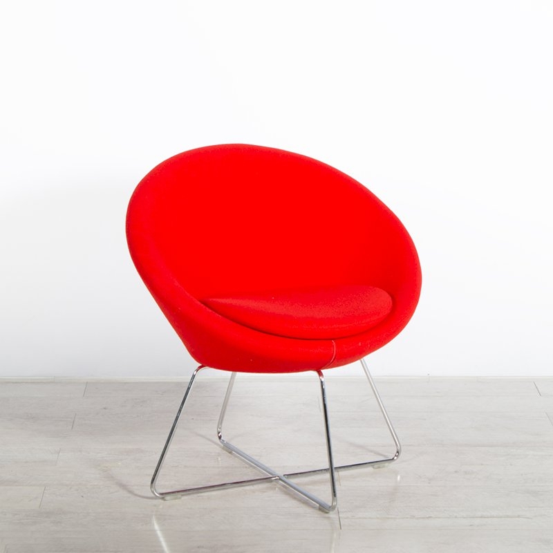 Red Conic Chair