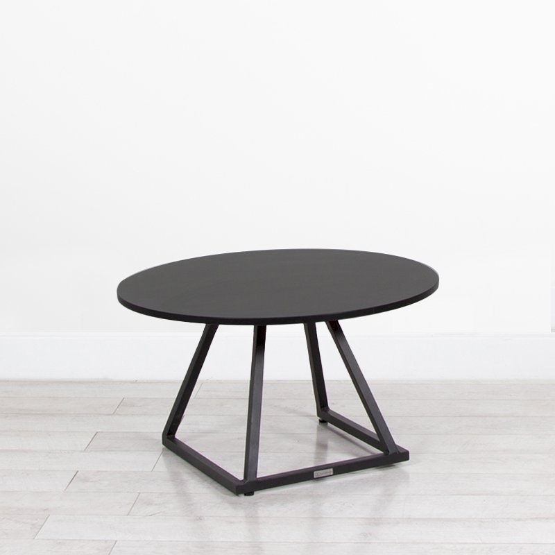Dallas Round Coffee Table - Black