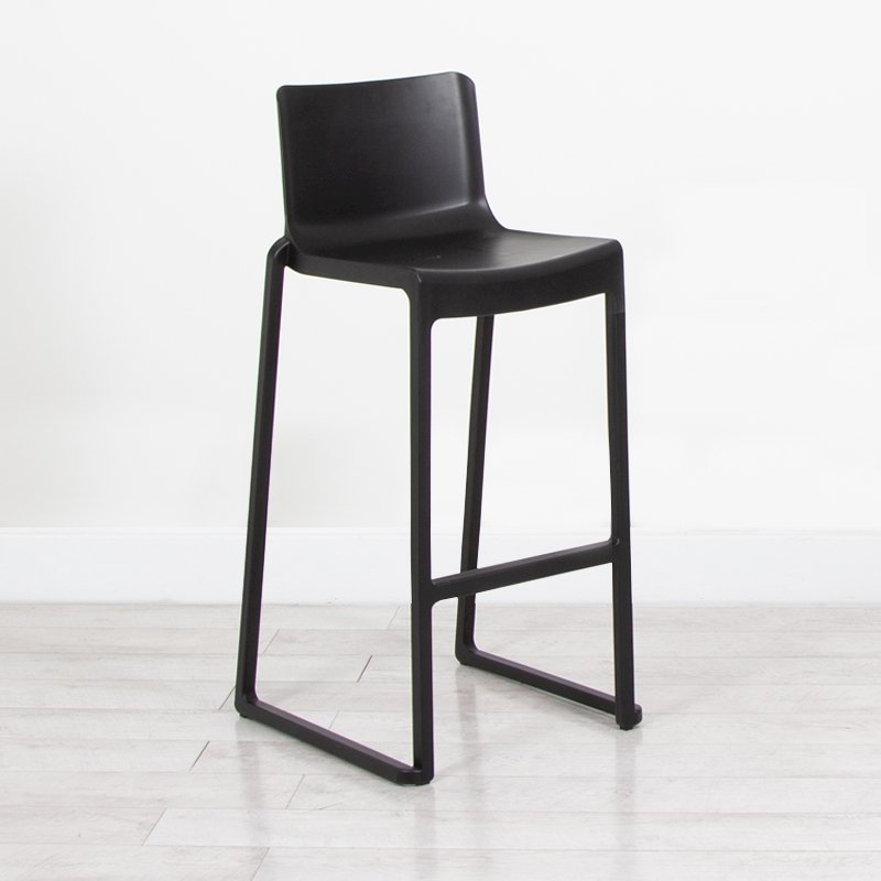 Kansas Linking Bar Stool - Black